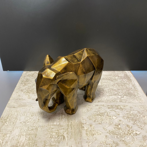 Dekoratif Kübik Fil