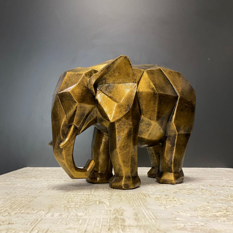 Dekoratif Kübik Fil