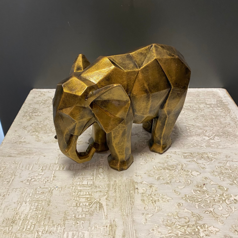 Dekoratif Kübik Fil