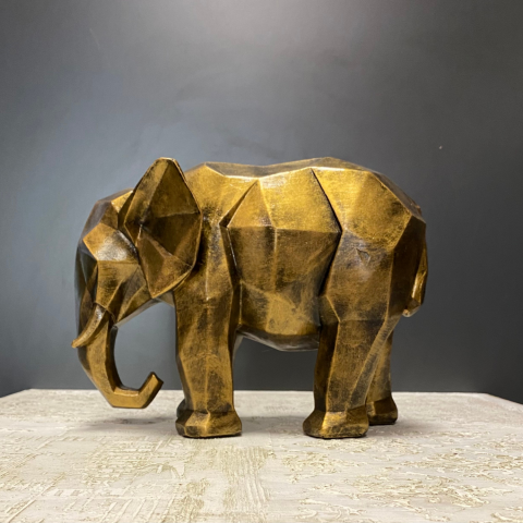 Dekoratif Kübik Fil