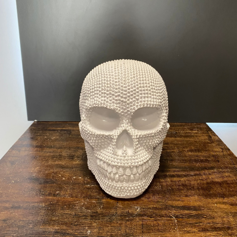 Krom Kurukafa iskelet Büst