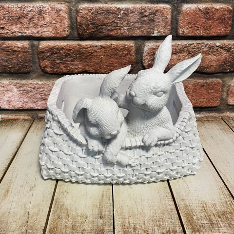 Sepetli Tavşan Saksı