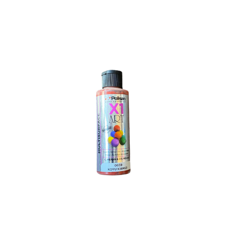 Polisan X1 Art Multisurface 120 cc Koyu Kırmızı