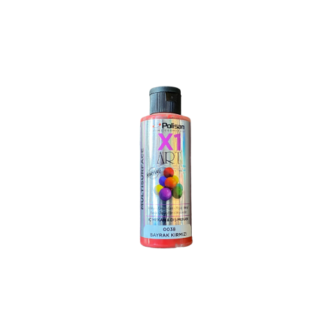 Polisan X1 Art Multisurface 120 cc Bayrak Kırmızı