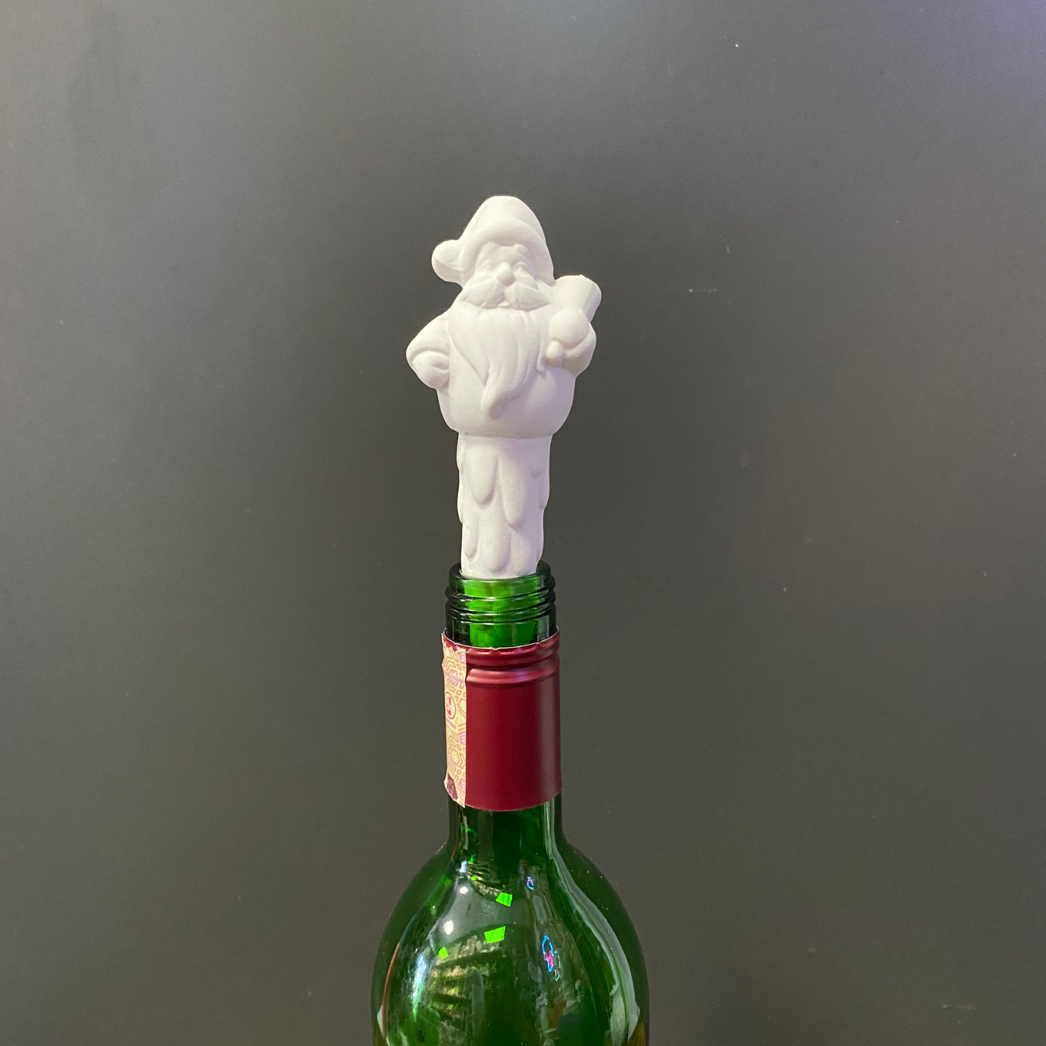 Noel Baba Şişe Tıpası