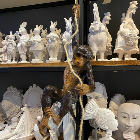 Sallanan Maymun Dekoratif Ürün