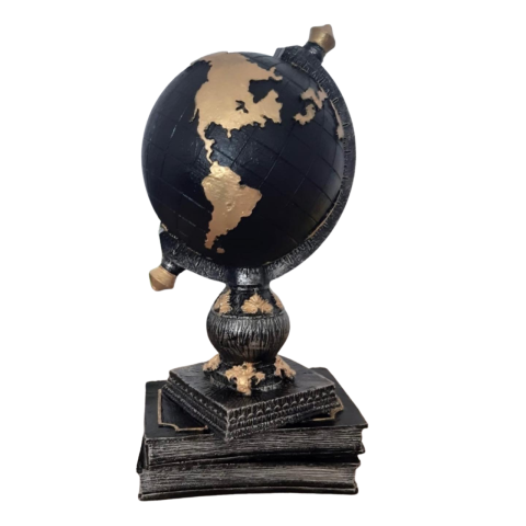 2 Kitap Üzeri Dünya Küresi Biblo