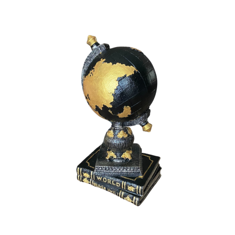 2 Kitap Üzeri Dünya Küresi Biblo