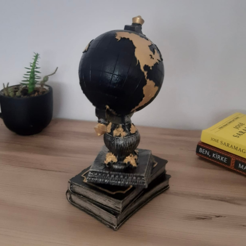 2 Kitap Üzeri Dünya Küresi Biblo