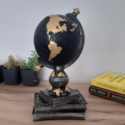 2 Kitap Üzeri Dünya Küresi Biblo
