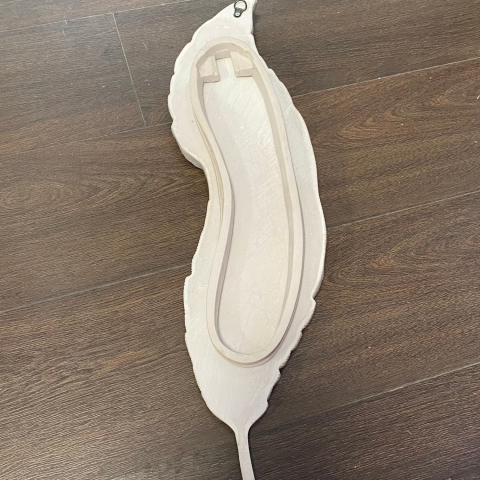 Arkalı Led'li Duvar Yaprak