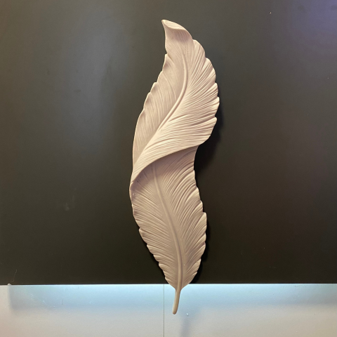 Arkalı Led'li Duvar Yaprak