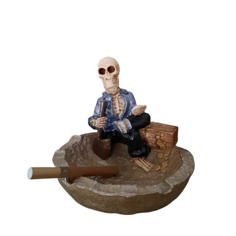 Kürekli İskelet Kül Tablası Küllük