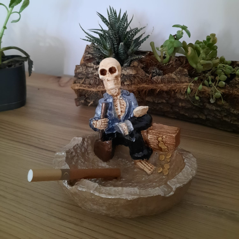 Kürekli İskelet Kül Tablası Küllük