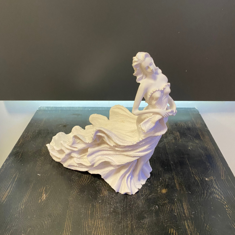 Büyük Kadın Şaraplık Şişe Tutucu