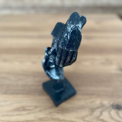 Eli Yanak ve Gözünde Hediyelik Tekli Polyester Mask