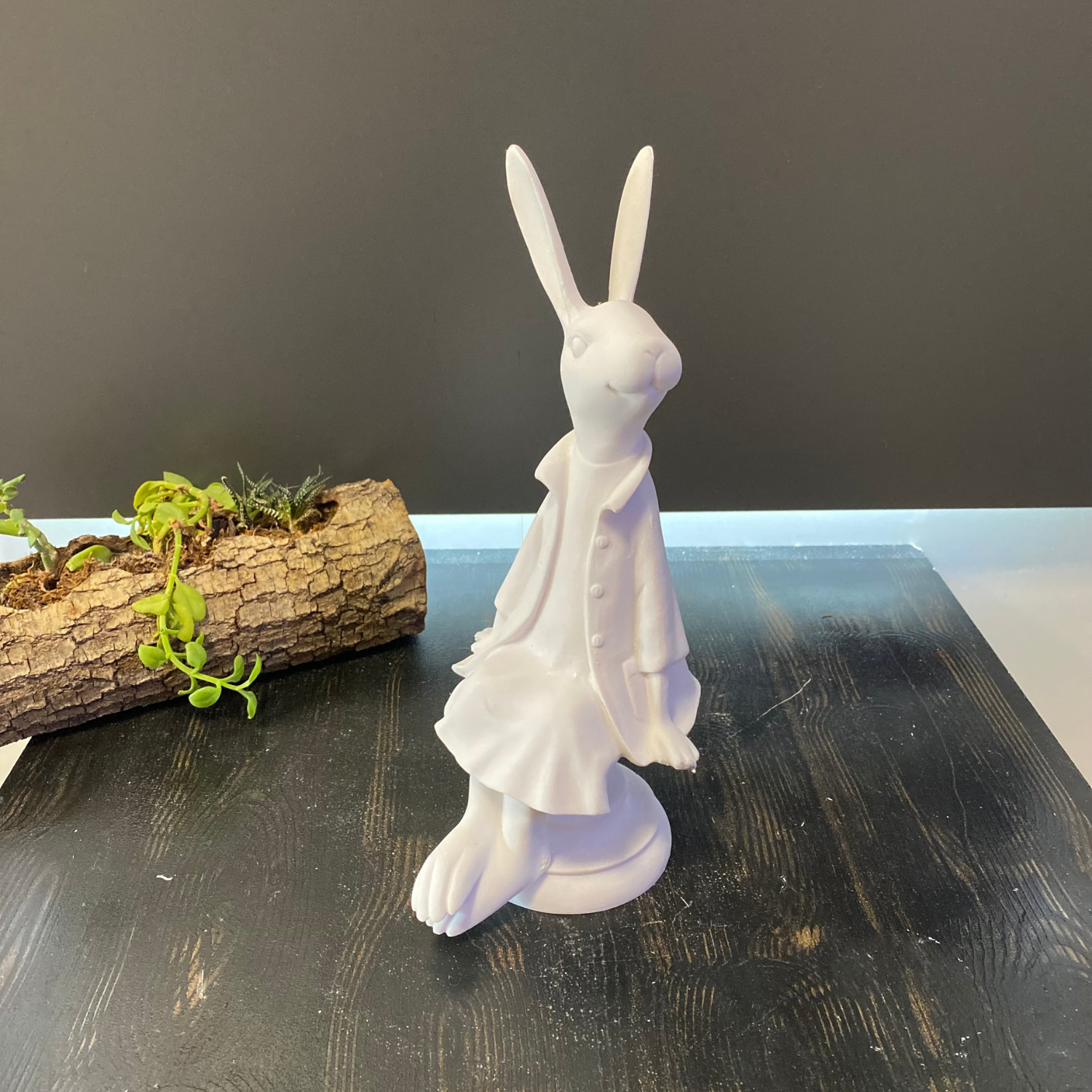 Oturan Kadın Tavşan