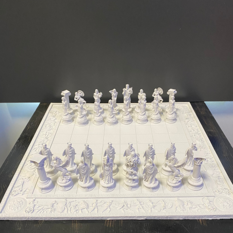 Antik Mitolojik Satranç Takımı