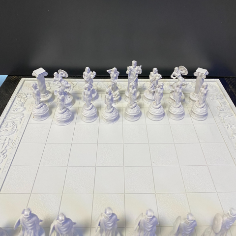 Antik Mitolojik Satranç Takımı