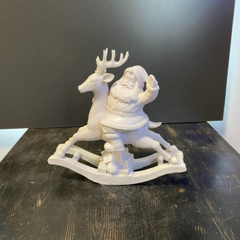 Sallanan Geyikli Noel Baba