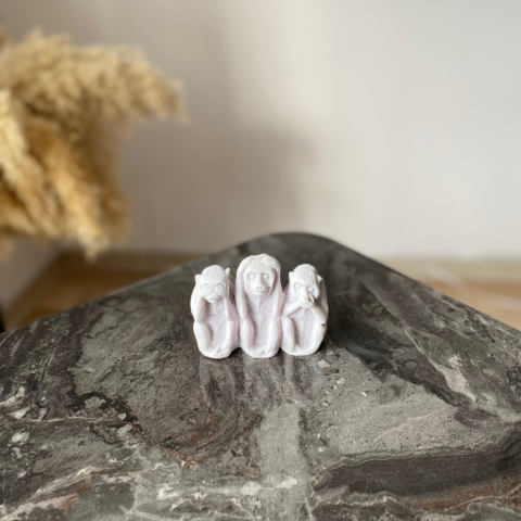 Görmedim Duymadım Bilmiyorum Küçük 3 Maymun