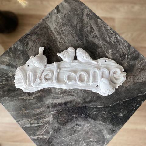 Welcome Kuşlu Pano