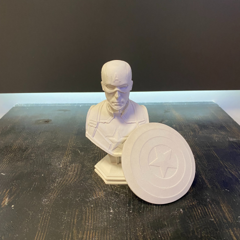 Kaptan Amerika Büst