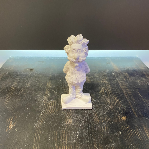 Albert Einstein Polyester Obje