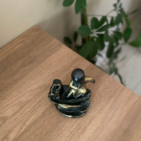 Buda Figürlü Konik Tütsülük