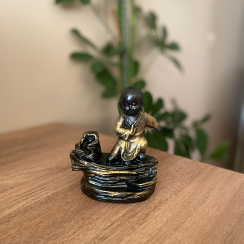 Buda Figürlü Konik Tütsülük
