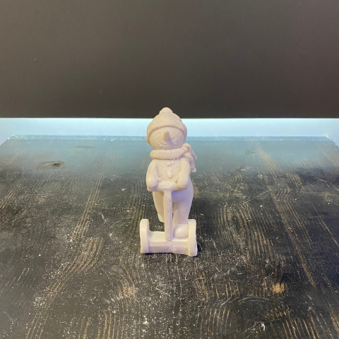 Scooter Süren Kardan Adam