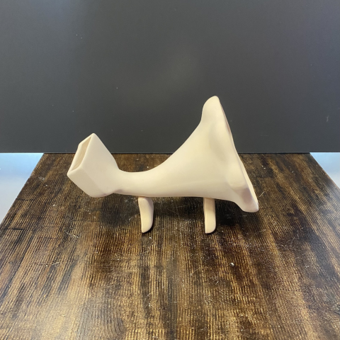 Seramik Telefon Tutucu Küçük Gramofon