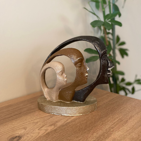 Aile Mask Baba Anne Çocuk Üç Yüzlü Mask