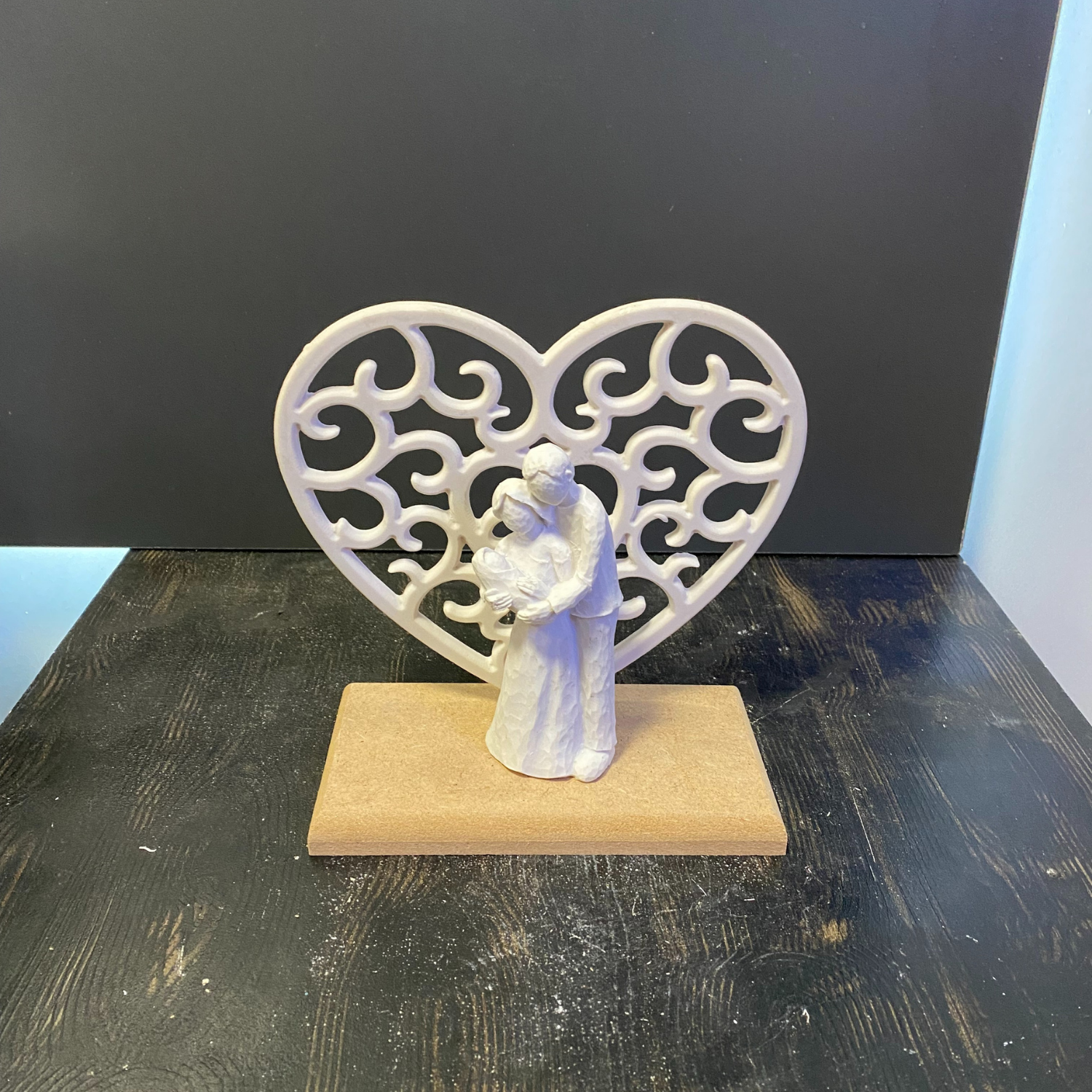 Kalp Önü Sevgili Çift