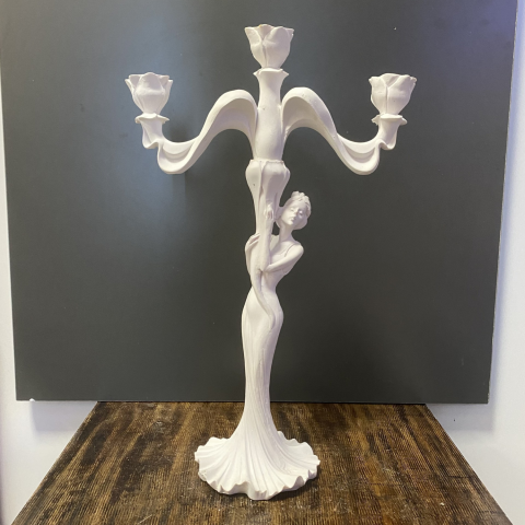 3 Mumluklu Kadın Şamdan