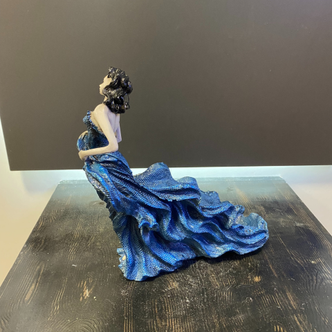 Kadın Şaraplık Şişe Tutucu