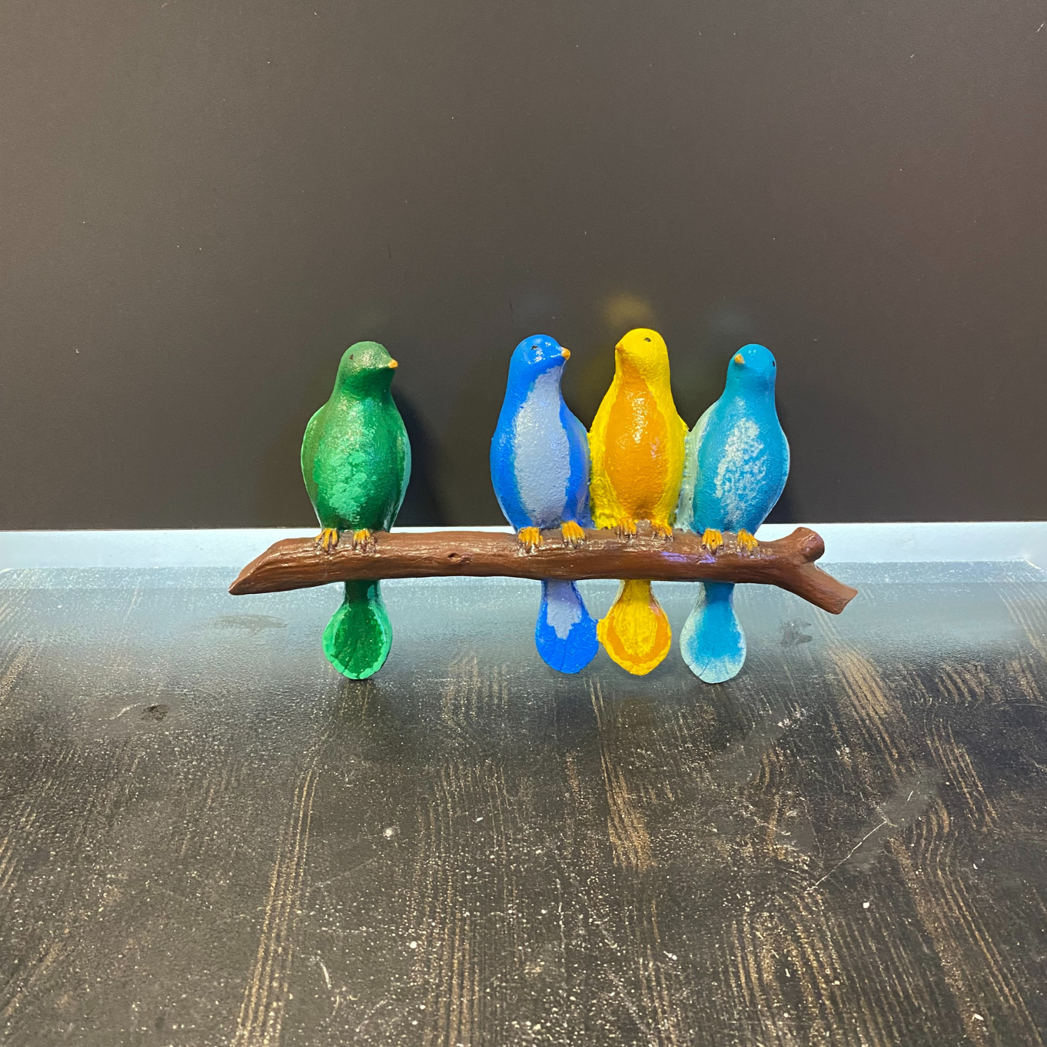 Dalda 4 Kuş Duvar Dekoru