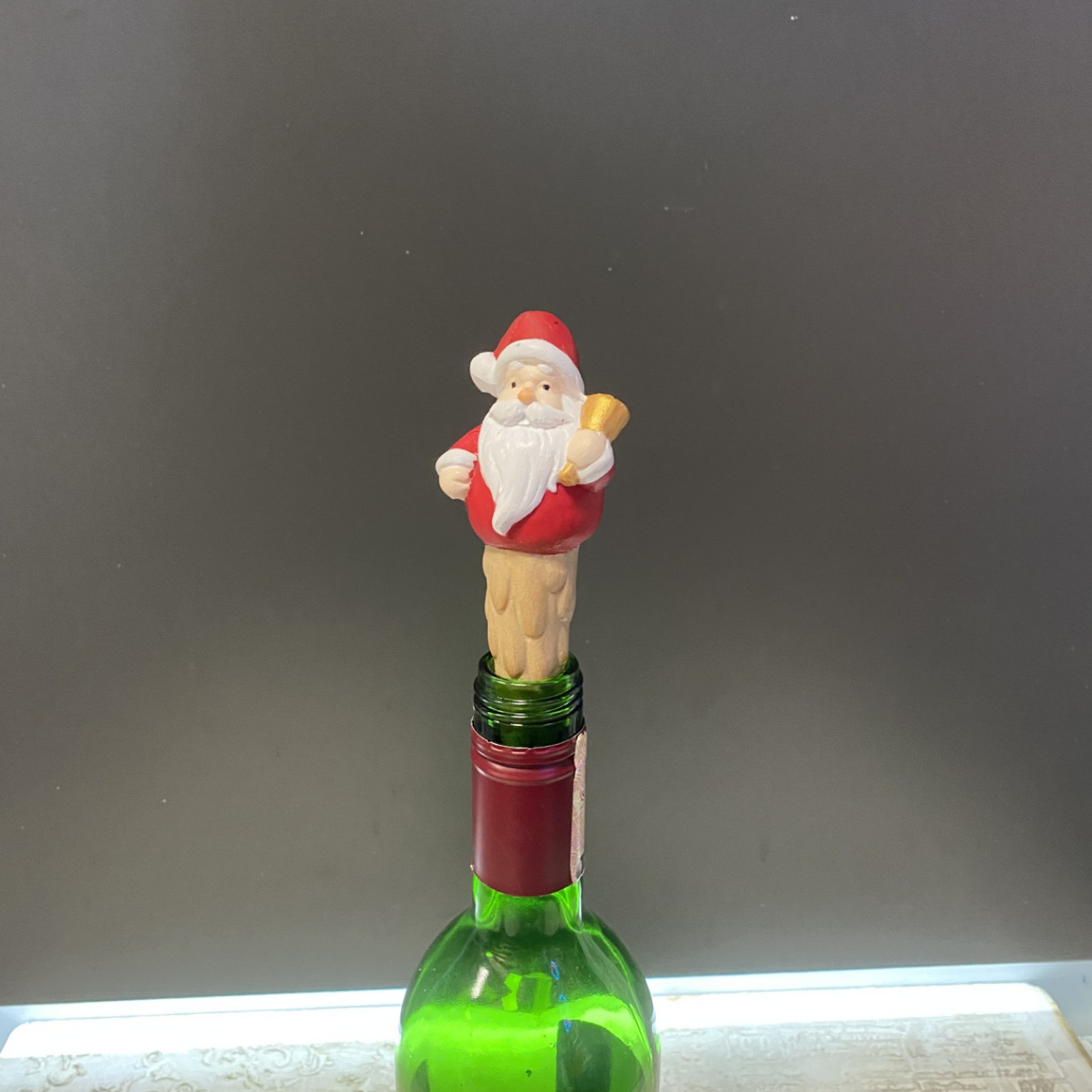 Noel Baba Şişe Tıpası