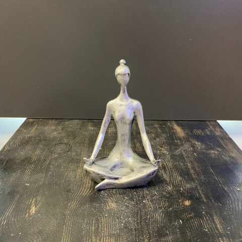 Yoga Yapan Kadın Mumluk