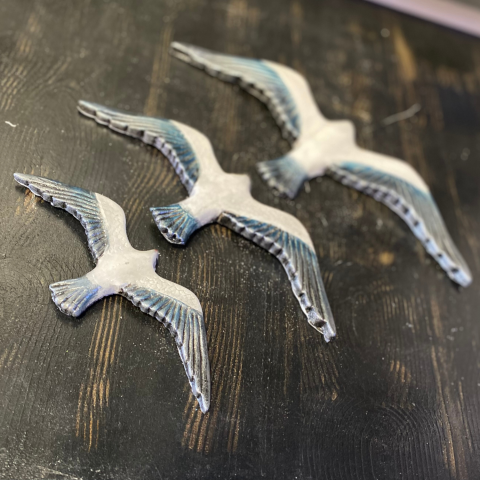 3'lü Martı Duvar Süsü