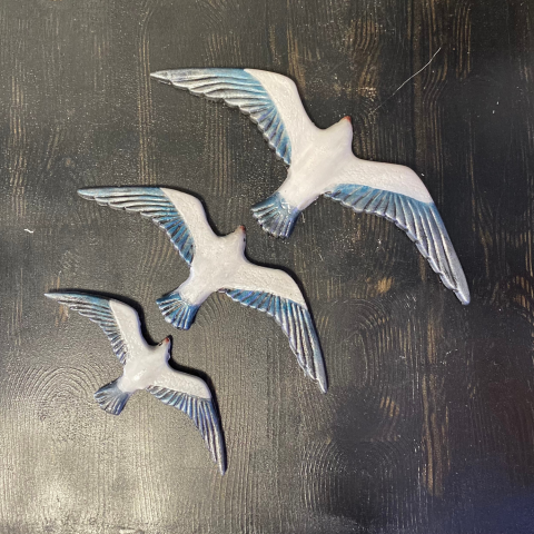 3'lü Martı Duvar Süsü