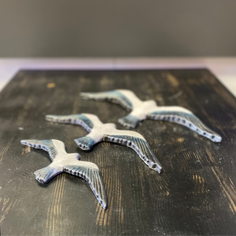 3'lü Martı Duvar Süsü