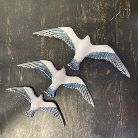 3'lü Martı Duvar Süsü