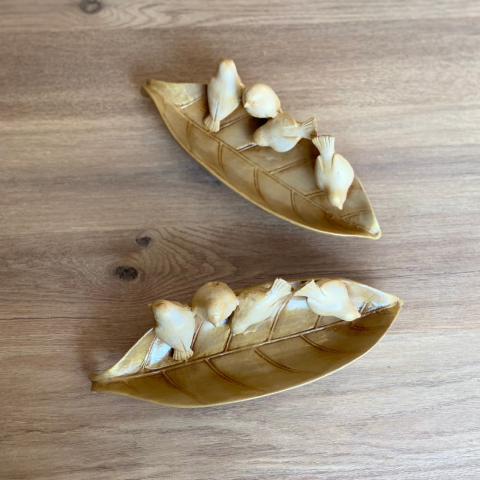 4 Kuşlu Dekoratif Tabak