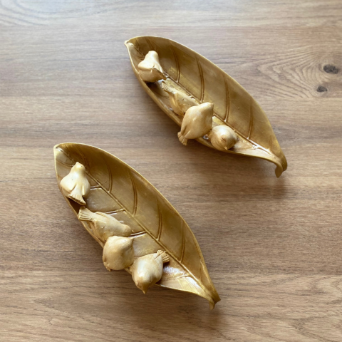 4 Kuşlu Dekoratif Tabak