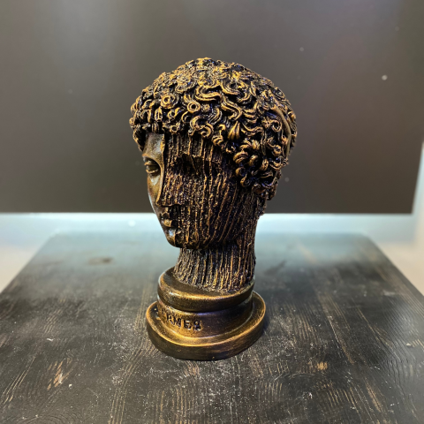 Hermes Arbre Büst Heykel