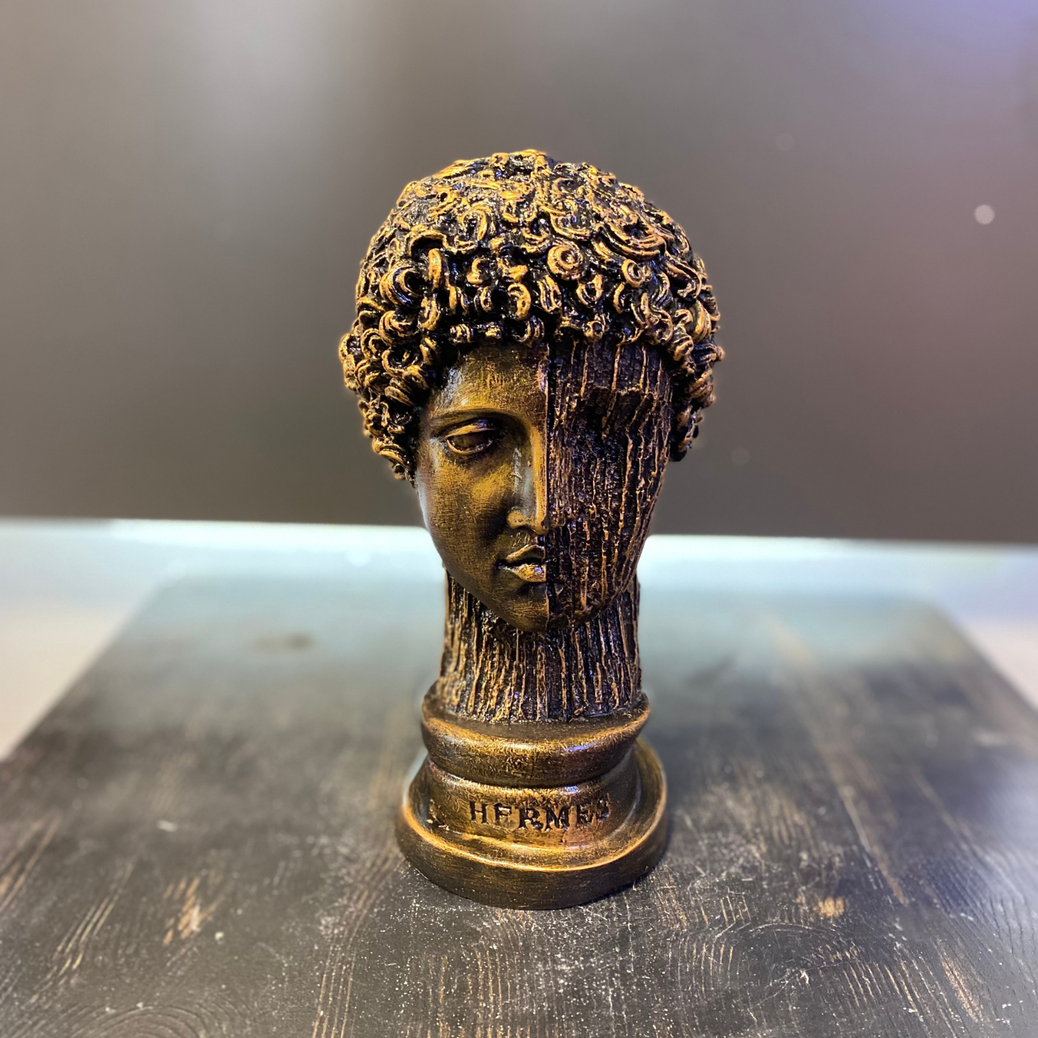 Hermes Arbre Büst Heykel