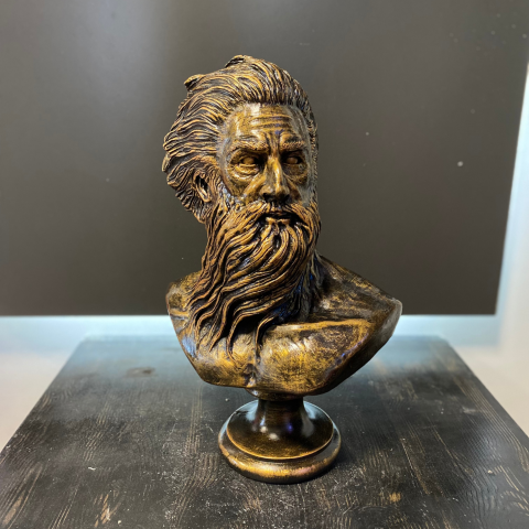 Poseidon Mitolojik Büst Heykel