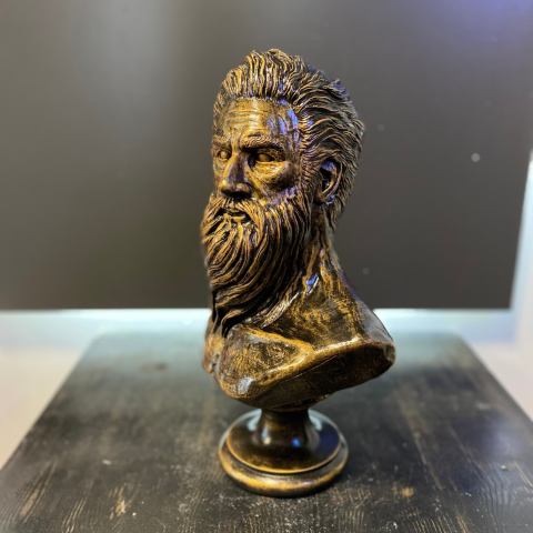 Poseidon Mitolojik Büst Heykel