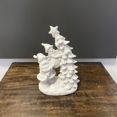 Noel Baba Kardan Adam Çam Ağacı Yatık